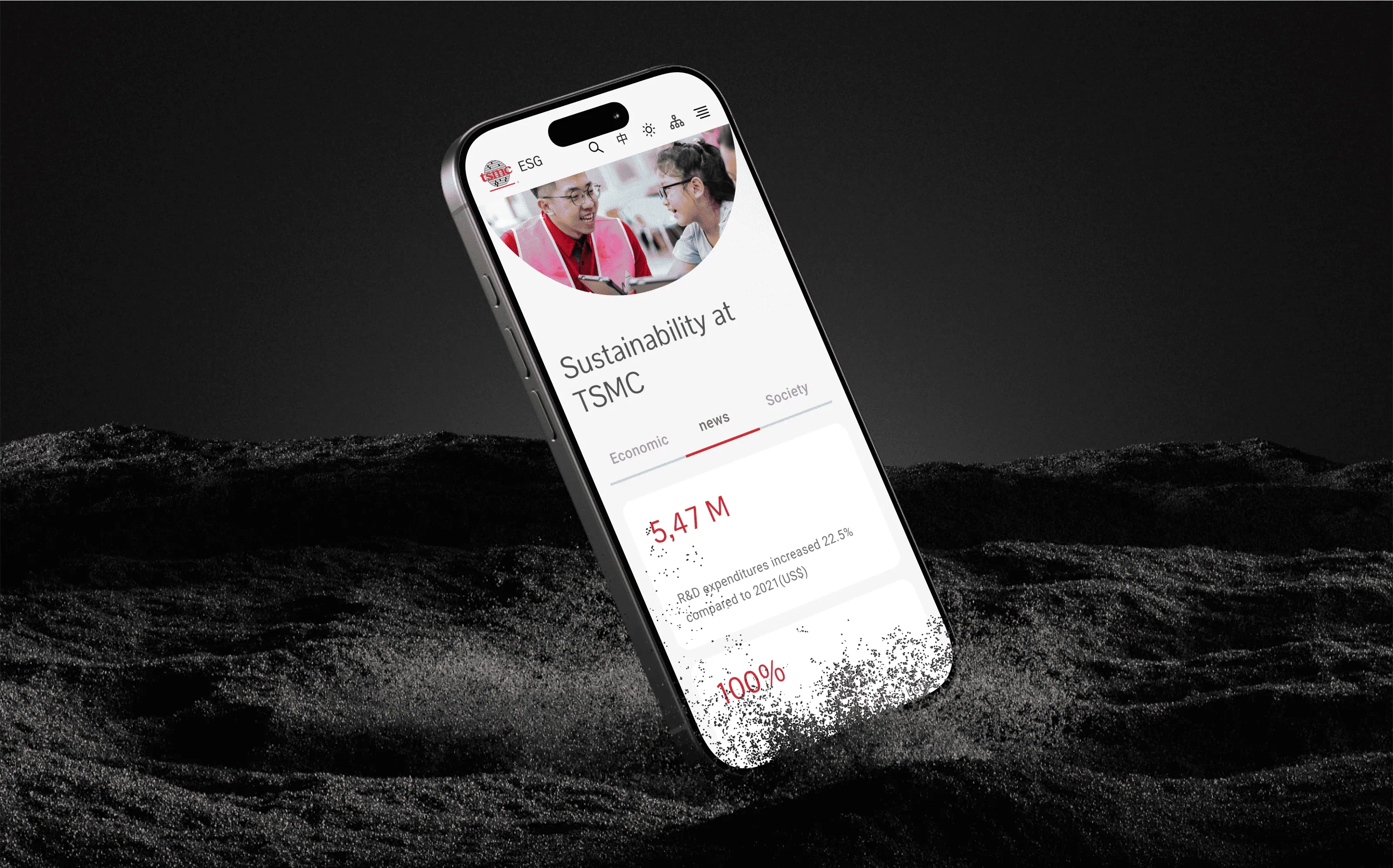 台積電 ESG 官方網站 - gtd. 好事互動